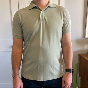 J. Crew Sage Green Polo Shirt Size Small